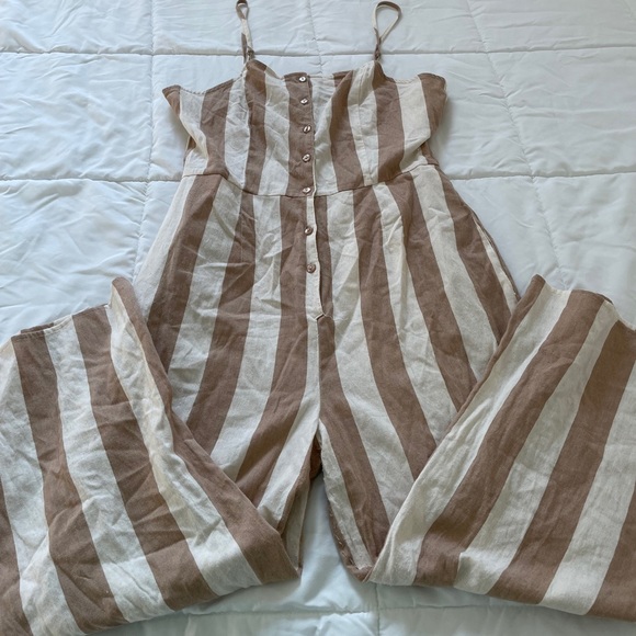 Striped Jumpsuit - Picture 1 of 5